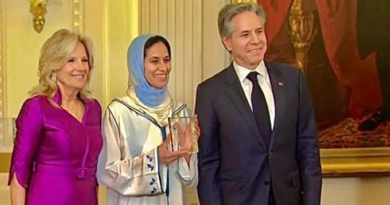 Rabha El Haymar honorée à la Maison Blanche