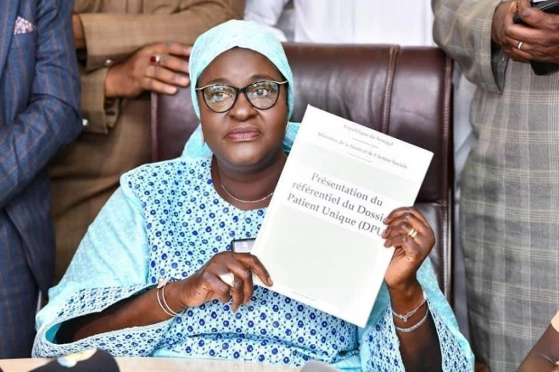 La ministre sénégalaise de la Santé et de l’Action sociale, Marie Khémesse Ngom Ndiaye