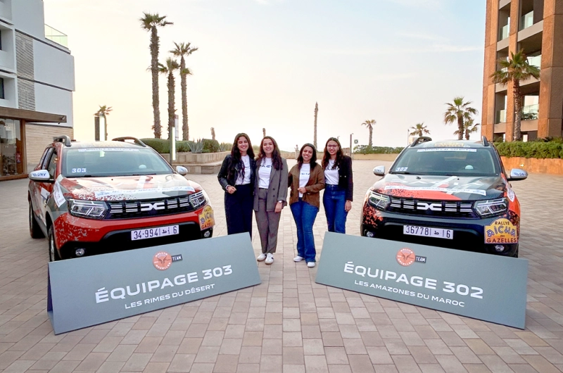 Equipages Rallye Aicha des Gazelles