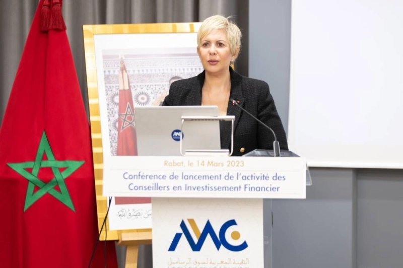 Nezha Hayat, présidente de l'AMMC.