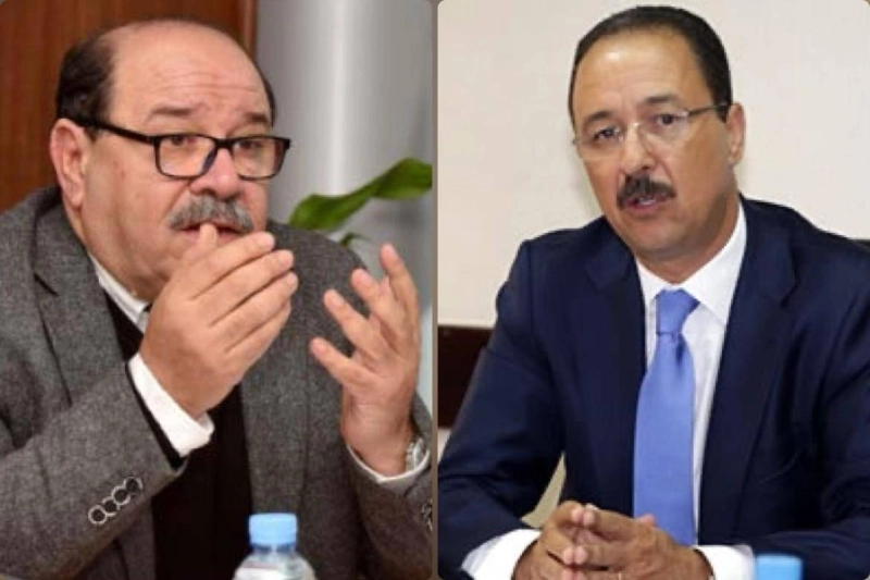 Abdellah Boussouf à gauche et Saïd El Fekkak