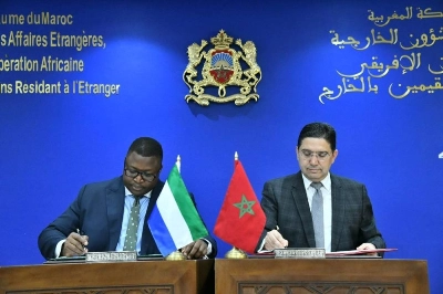 Nasser Bourita et Timothy Musa Kabba