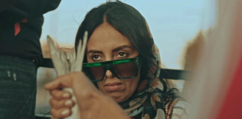 Extrait de Moroccan Badass Girl de Hicham Lasri.