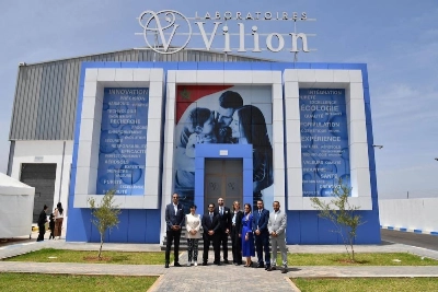 L'équipe des Laboratoires Vilion à Beni Mellal.