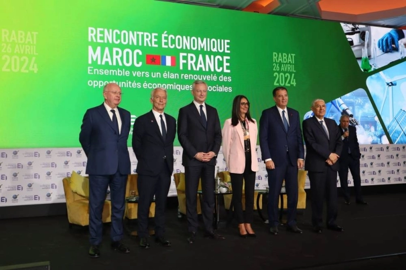 Principaux intervenants au Forum d'affaires Maroc-France