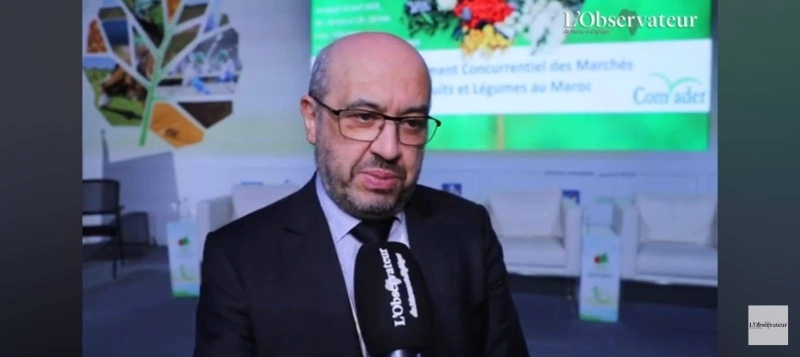 Rachid Benali, président de la COMADER.