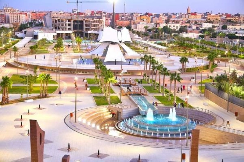 Laayoune dans toute sa splendeur. Ville décolonisée en 1975.