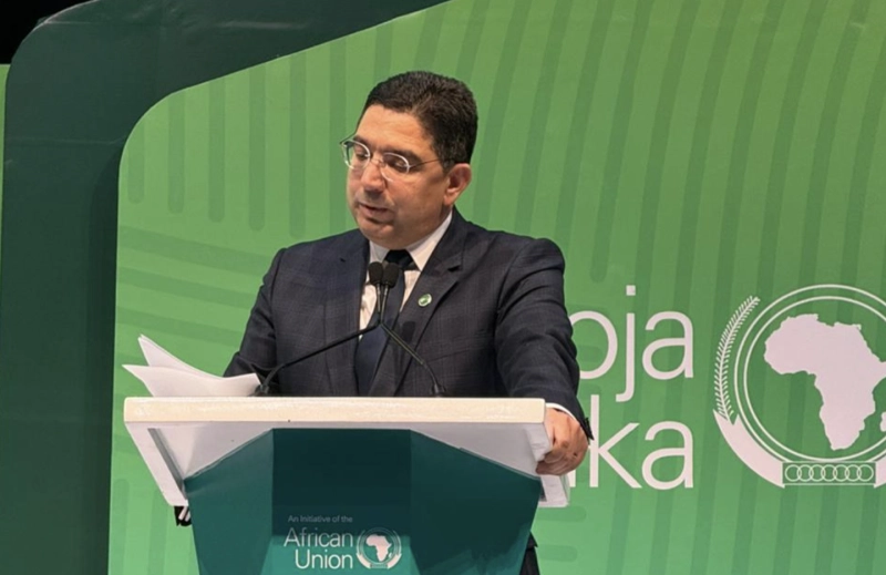 Nasser Bourita à la tribune du Sommet de Nairobi