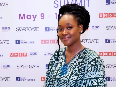Charlette N'guessan, startup Amini exploitant la technologie spatiale et l'IA pour remédier à la pénurie de données environnementales.