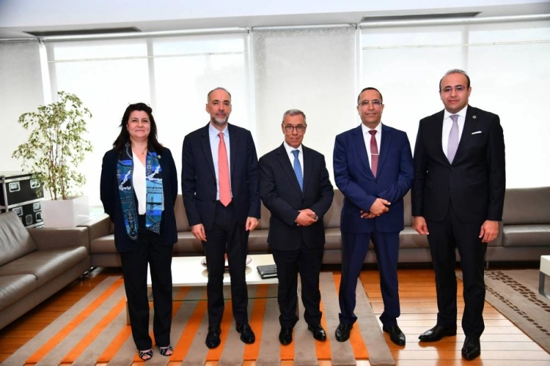 De gauche à droite, Hanane El Boury, Kamal Mokdad, Mohamed Karim Mounir, Mohamed El Azizi, Achraf Tarsim