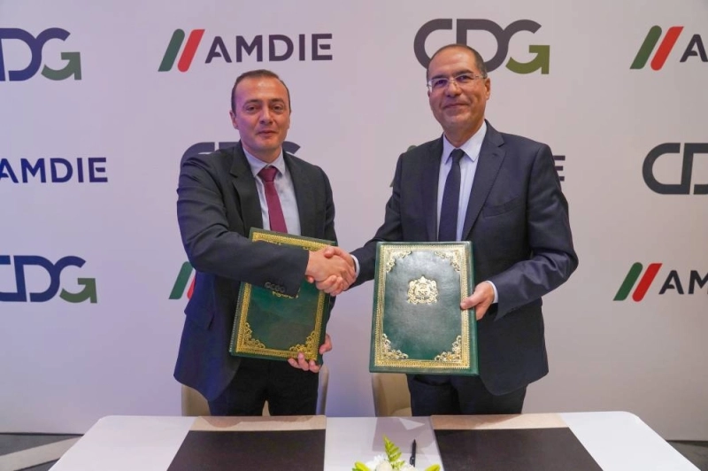 L'AMDIE et la CDG unissent leurs forces pour booster l’économie marocaine.