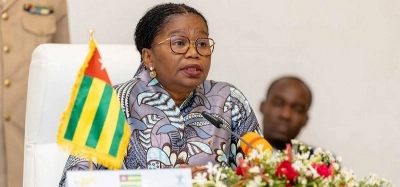 Le Premier ministre Victoire Tomegah-Dogbé