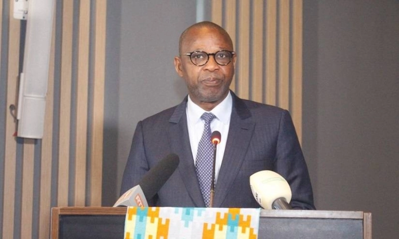 Le ministre ivoirien de l'Emploi et de la Protection sociale, Adama Kamara
