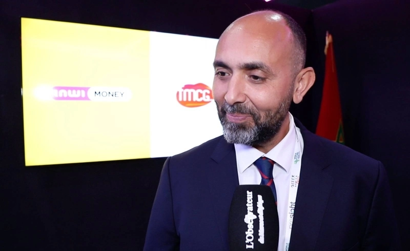 Mehdi Khandid, directeur général de Wana Money, une filiale de l'opérateur télécom Inwi.