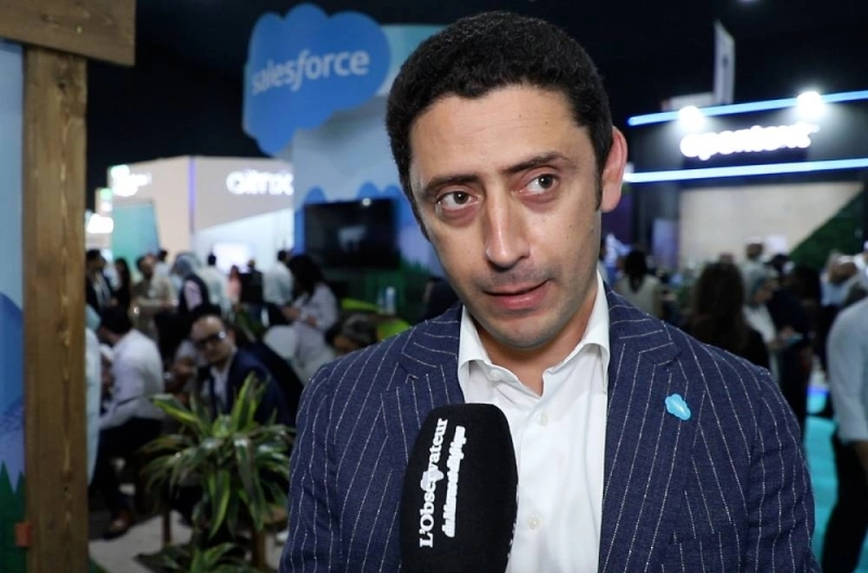 Omar Oualif , directeur régional des ventes chez Salesforce en Afrique
