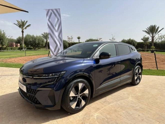 Nouvelle Renault Megane E-Tech est proposé au Maroc en une version de 160 kW (220 ch) et 300 Nm.