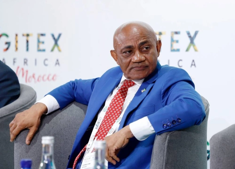 Souef Kamalidine, ministre des postes, des télécommunications et de l'économie numérique de l'Union des Comores.