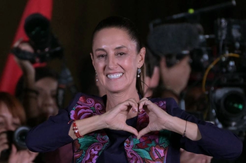 Claudia Sheinbaum, première femme à diriger le Mexique