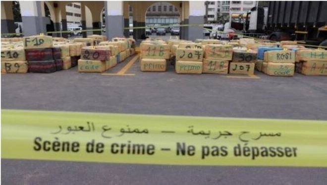 Plus de 18 tonnes de Chira saisis