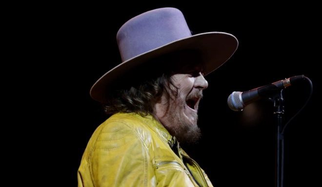 Le rockeur italien Zucchero en concert de clotûre de Jazzablanca 2024.