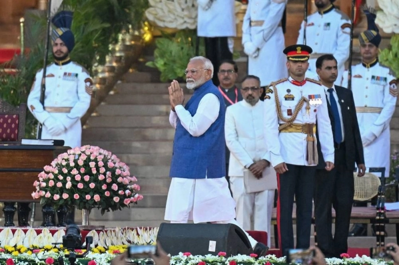 Narendra Modi, troisième mandat après avoir remporté les législatives