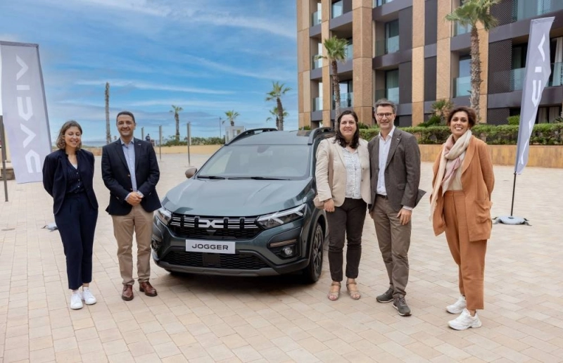 L'équipe Dacia Maroc lors de la 3ème édition du Dacia Talk à Casablanca.