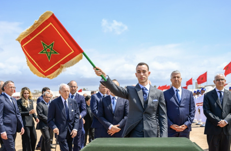 SAR le Prince Héritier Moulay El Hassan lançant les travaux de construction de la station de dessalement de l’eau de mer de Casablanca