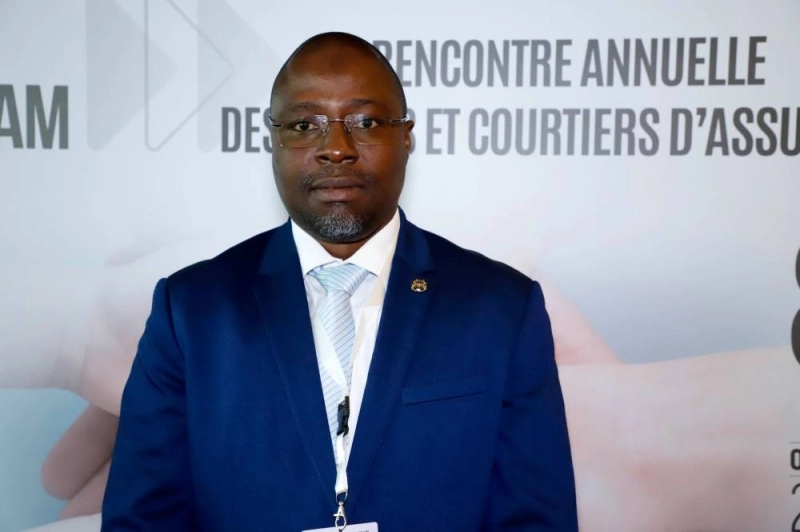 Lagnono Hassan Lamizana., président de l'association professionnelle des courtiers d'assurances du Burkina Faso.