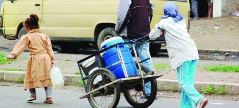 Le travail des enfants touche environ 77.000 ménages, soit environ 1% des ménages marocains.