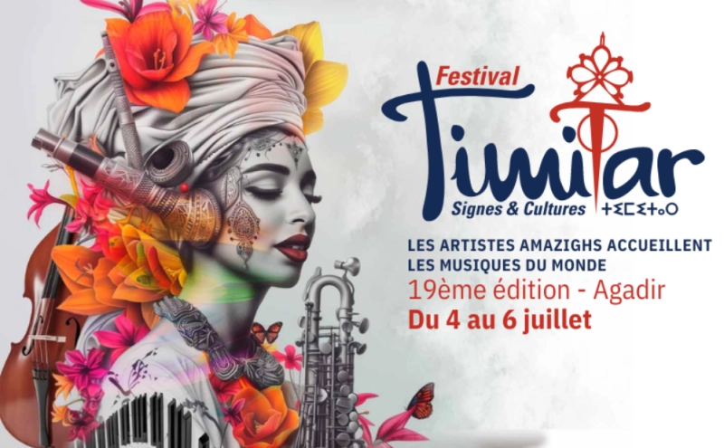 La 19ème édition du Festival Timitar aura lieu du 4 au 6 juillet 2024 à Agadir.