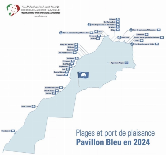 La carte du Pavillon bleu