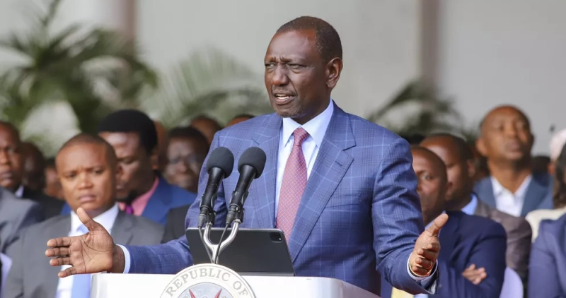 Le président kényan William Ruto