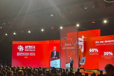 Mohamed El Kettani ouvrant les travaux du FIAD24