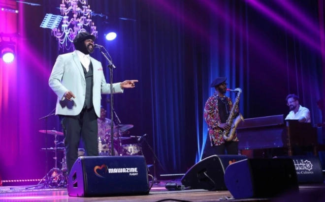 Gregory Porter subjugue le public du théatre Mohammed V- Mawazine 2024.