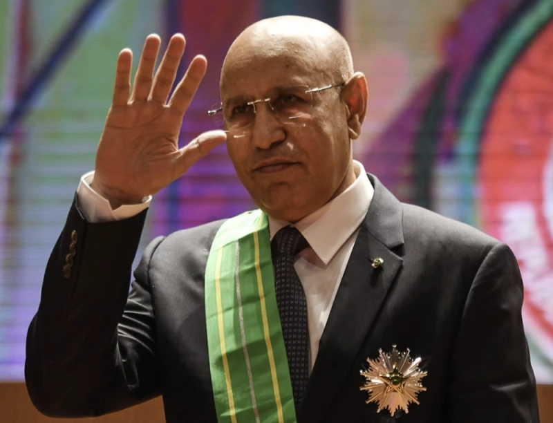 Mohamed Ould Cheikh El Ghazouani.