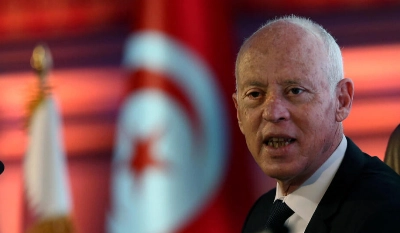 Le président tunisien Kais Saied