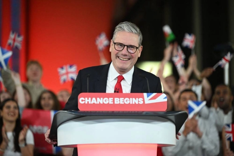 Keir Starmer, le nouveau patron du 10 Downing Street (Photo AFP)