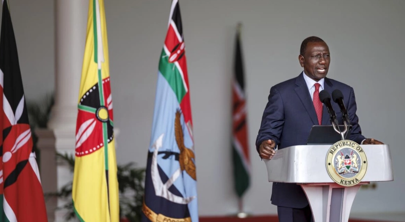 Le président kényan William Ruto