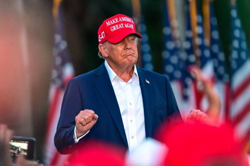 Donald Trump en campagne (Photo AFP)