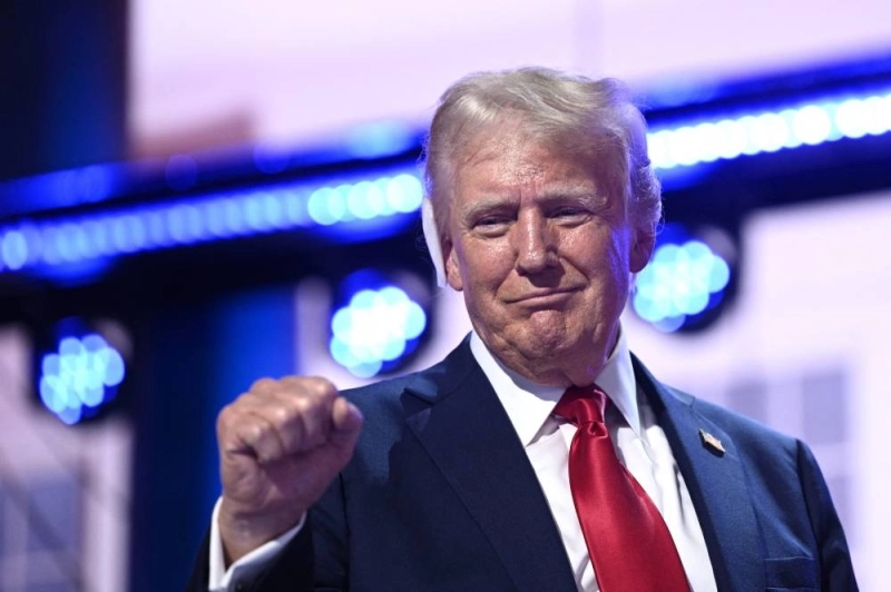 Donald Trump veut arrêter les conflits (Photo AFP)