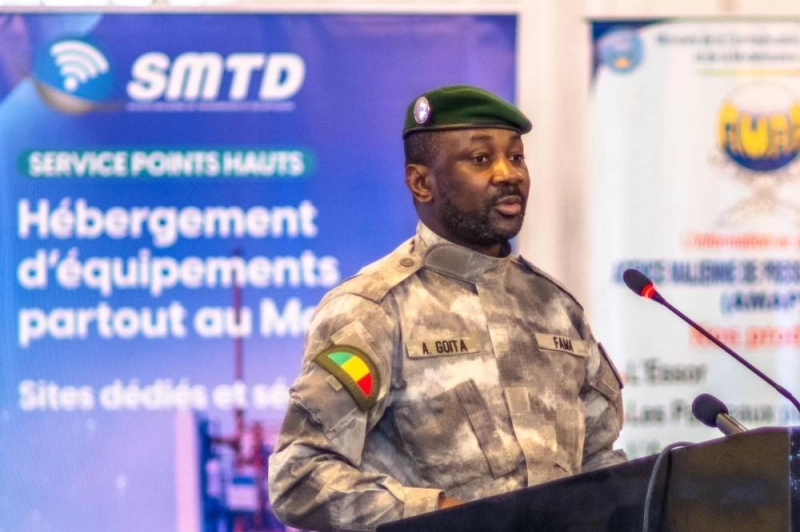 Le Président de la Transition lors du lancement de la digitalisation des moyens de paiement et des services publics de l’État
