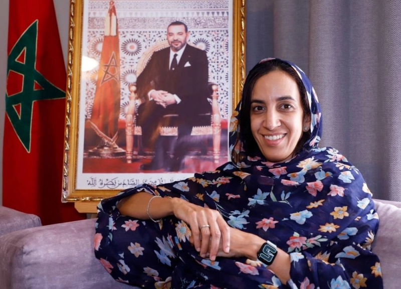 Mbarka Bouaida, présidente du conseil régional de Guelmim-Oued Noun.