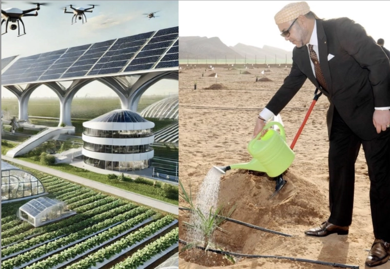À travers ses orientations visionnaires, le Roi Mohammed VI a semé les graines de l'agriculture intelligente