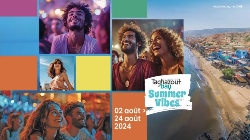 Le Summer Festival de Taghazout Bay se tiendra du 2 au 24 août 2024.