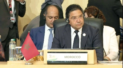 Nasser Bourita représentant SM le Roi Mohammed VI au FIA 2024