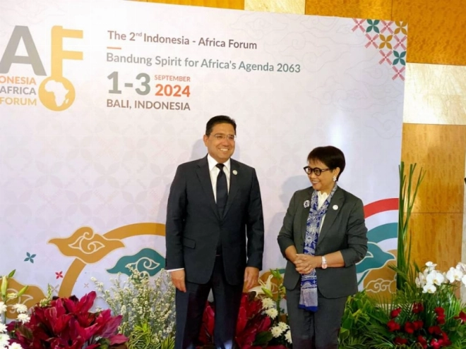 Nasser Bourita avec Retno Marsudi