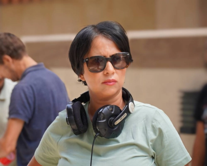 La réalisatrice Jihane El Bahhar.