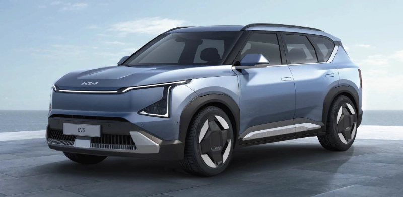 Nouveau Kia EV5 est proposé à 650 000 DH.