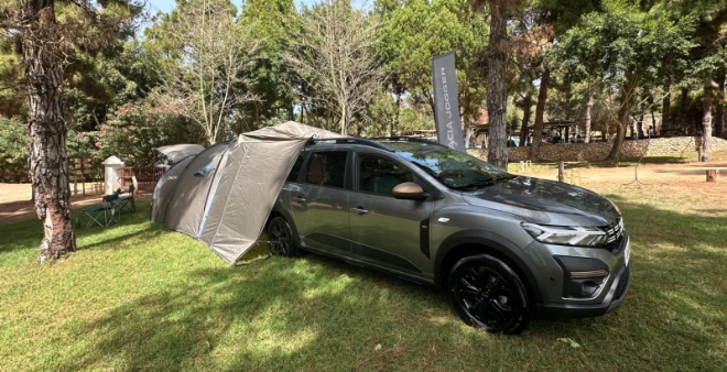 Nouveau Dacia Jogger 5 et 7 places est aussi conçu pour les amateurs d’évasion et de plein air.