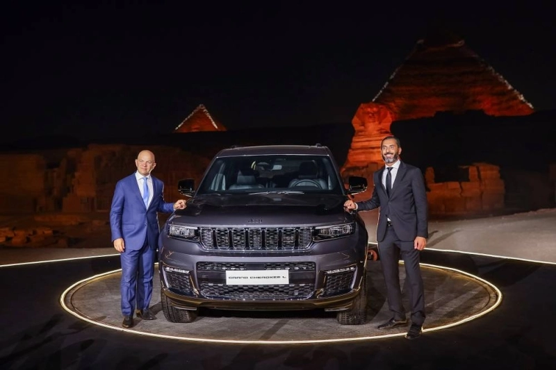 Lancement de la la Jeep Grand Cherokee L en Egypte.